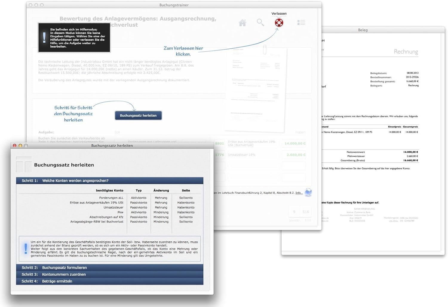 Buchungstrainer Advanced 2022: Interaktive Belegsammlung für Fortgeschrittene (Lernsoftware) 750 Belege aus Rechnungswesen und Buchhaltung zum Kontieren üben im SKR03 und SKR04 Kontenrahmen (Bundle) – Bild 6
