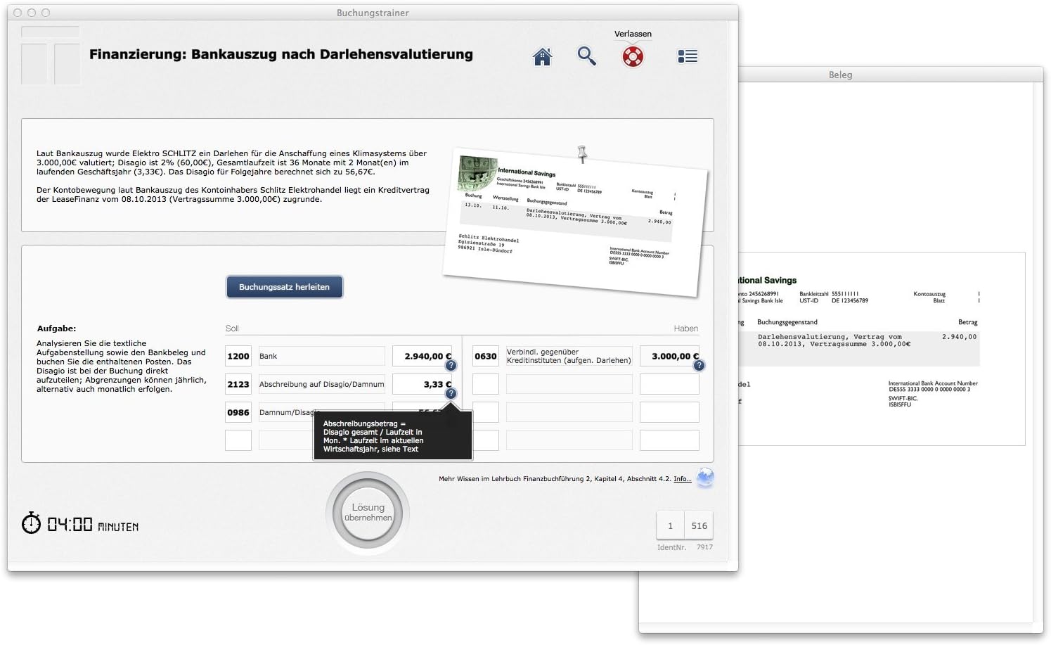 Buchungstrainer Advanced 2022: Interaktive Belegsammlung für Fortgeschrittene (Lernsoftware) 750 Belege aus Rechnungswesen und Buchhaltung zum Kontieren üben im SKR03 und SKR04 Kontenrahmen (Bundle) – Bild 7