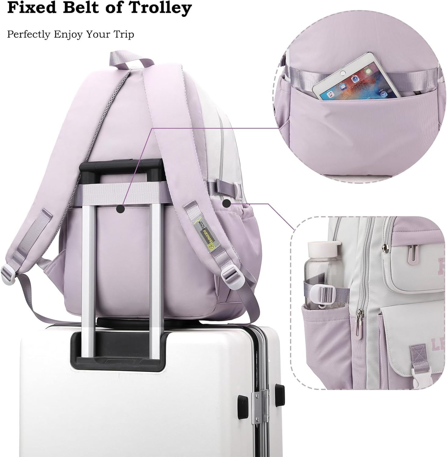 School Backpack Girls Teenager Backpack School Bag Boys Multi Bag Waterproof School Bag Backpack Daypacks Large Backpack for Girls Women School Bag – Bild 6