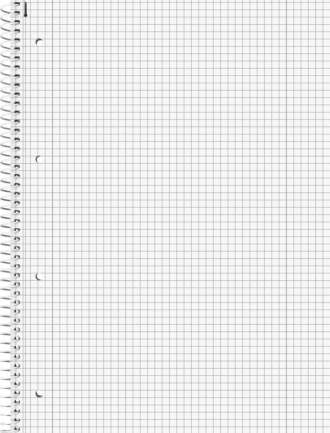 Brunnen 1067908 notebook, student college block (for left-handed people, A4, squared, lineament 28, 70g/m², 80 sheets, spiral) – Bild 3