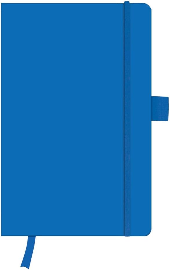 Herlitz A5 Squared My Book Classic Hardcover Notebook with Book Ribbon and Pen Loop - Blue – Bild 2