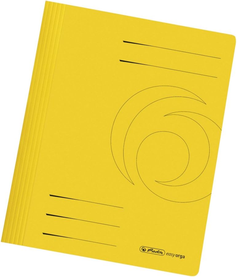 Herlitz A4 Folders Cardboard Folded Intense Pack of 10 A4 – Bild 2