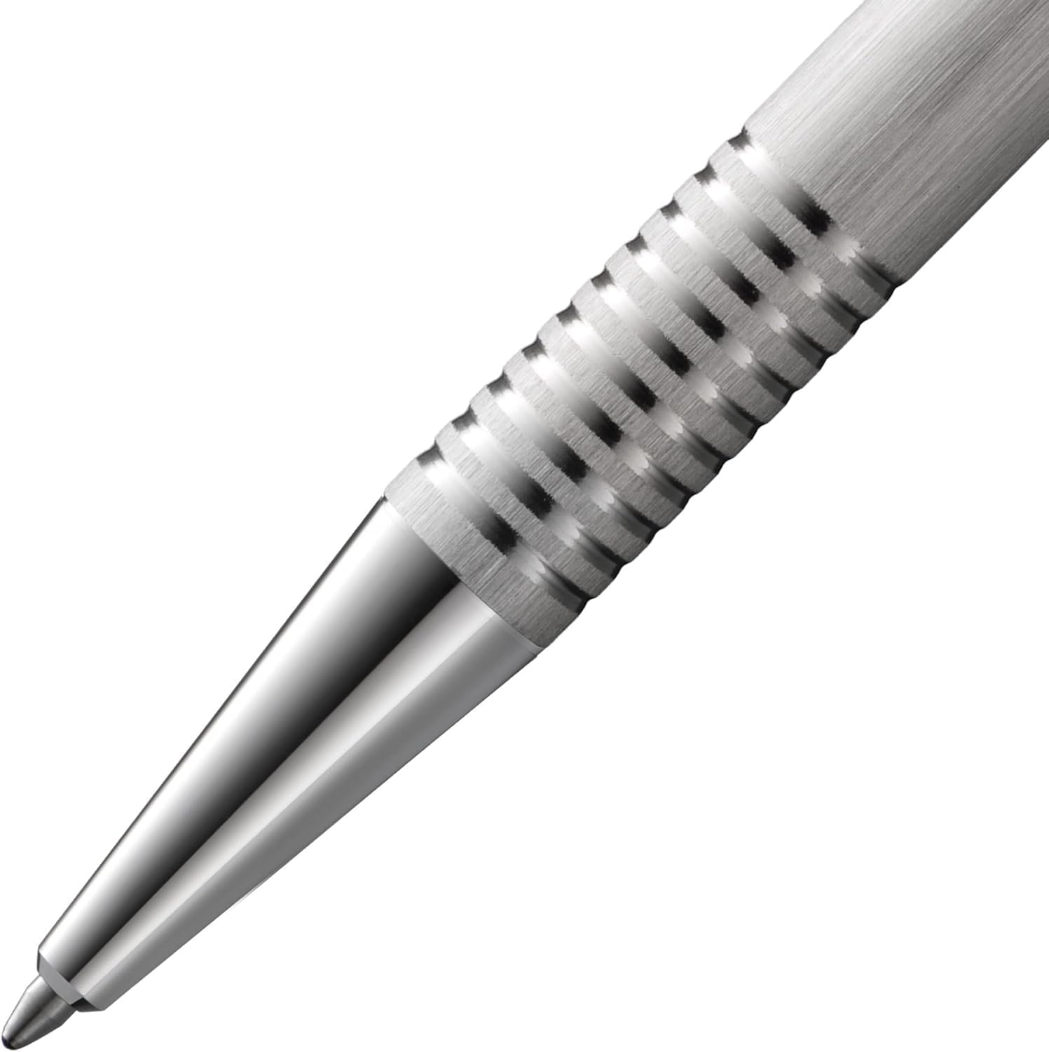 Lamy Logo Ballpoint Pen Model 206 Including Laser Engraving Brushed Stainless Steel - – Bild 4