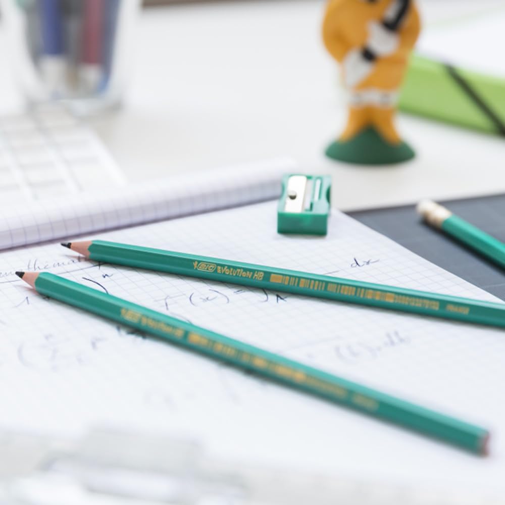 BIC Ecolutions Evolution 650 HB Pencil (Pack of 12) – Green – Bild 4