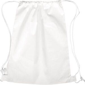 Rayher Gym Bag with Drawstring, 38 x 42 cm, 1 Piece, White, 38 x 42 cm
