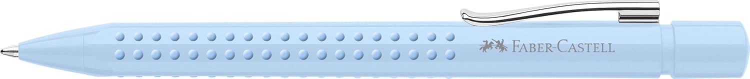 Faber-Castell Grip Sky Blue 243916 Ballpoint Pen with Replaceable XB Refill, Indelible, Pack of 1
