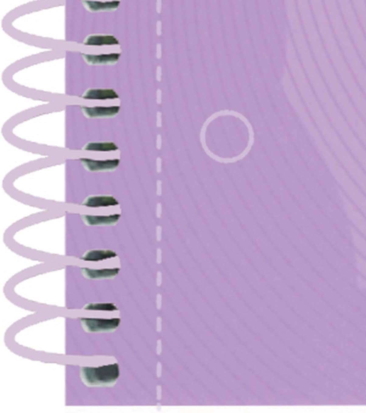 Oxford A4 European Book 1, Squared, 160 Pages with Coloured Borders, Touch Hardcover, with Whiteboard, Pastel Purple – Bild 4