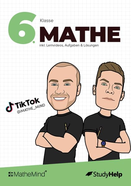 6. Klasse Mathematik Lernheft: inkl. Lernvideos von MatheMind