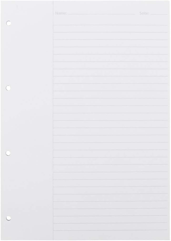 Oxford School Exercise Pad, A4 Lined with Margin, 50 Sheets, Orange, Pack of 5 – Bild 4