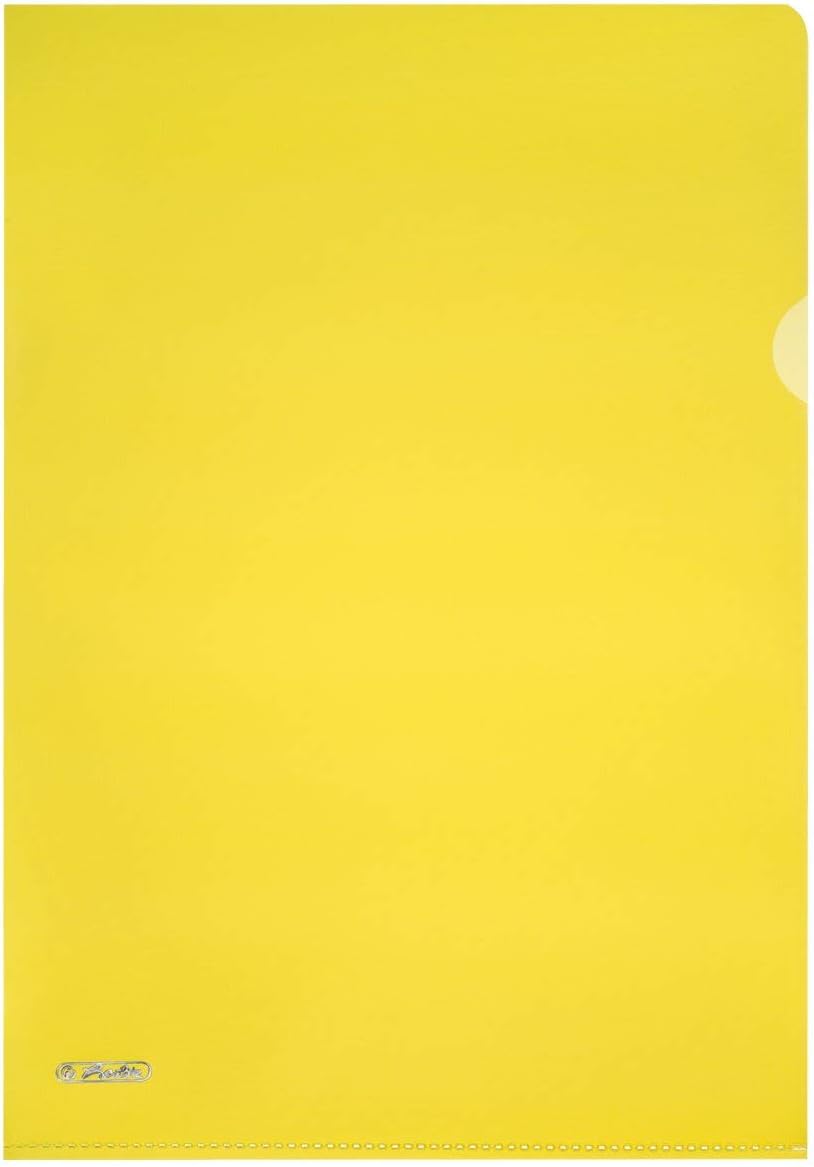 Blue A4 Pyramid-Embossed Document Sleeves. Yellow