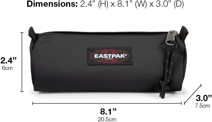 EASTPAK Benchmark Single Pencil Cases, 20 cm, black, Unit size, Minimalist – Bild 5