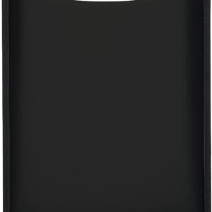 Herma 19548 Flexi Document Box DIN A4 (35 x 26 x 7 cm, Made of Translucent PP Film, Open Top) Children's Book Box for Notebooks and File Folders in School Bag and Backpack, Black