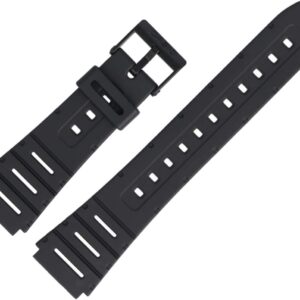 Casio W-720 Watch Strap 20 mm Plastic Black