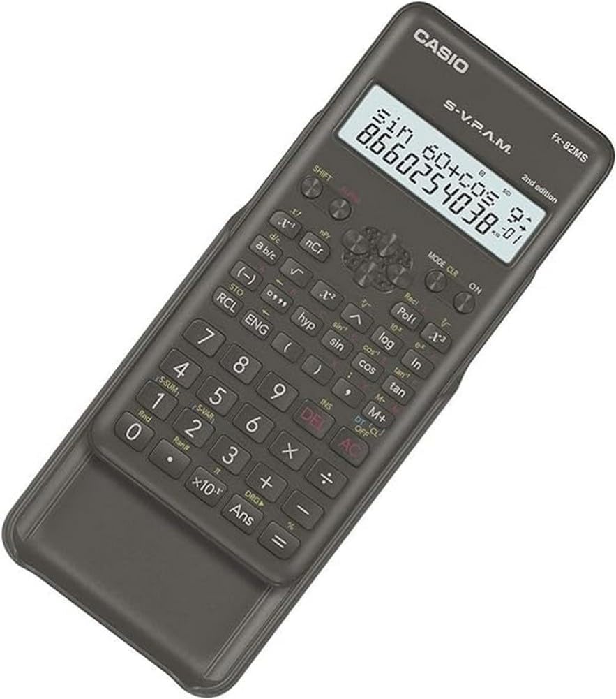 Casio FX-82MS-2 Scientific calculator, battery operated, gray – Bild 2