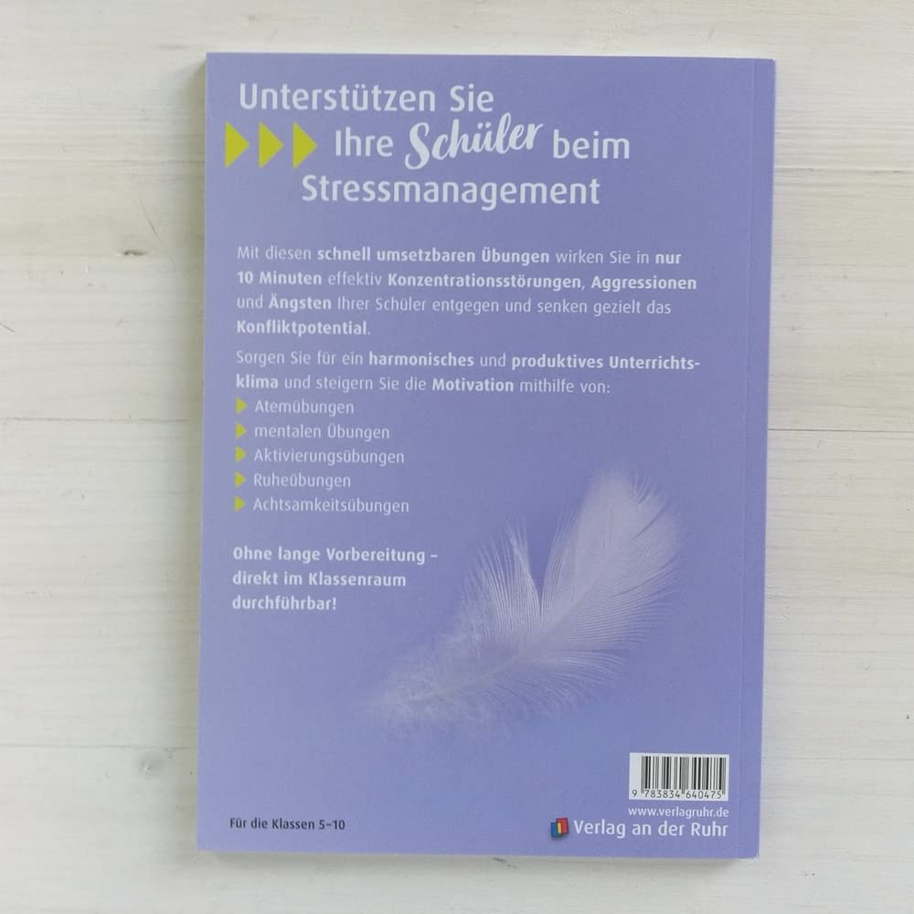 Stress bewältigen: Mit effektiven Übungen Druck und Angst in der Schule entgegenwirken (10 Minuten für meine Schüler und Schülerinnen) – Bild 7