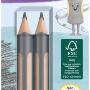 Pelikan Griffix Triangular Wooden Pencils (Pack of 2)