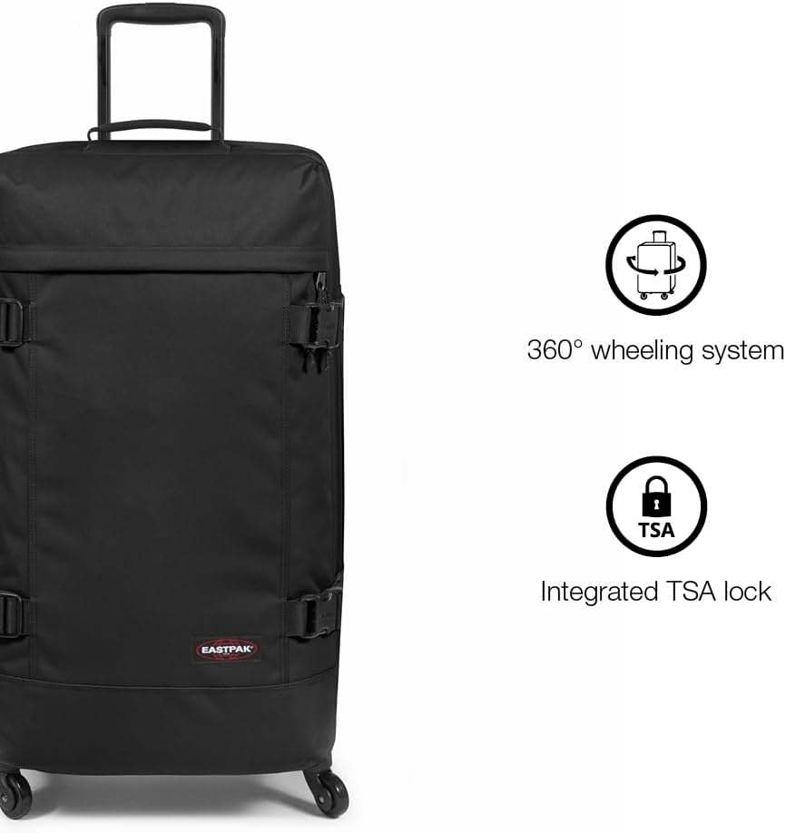Eastpak Trans4 L Suitcase, 75 cm, 80 L, Black – Bild 6