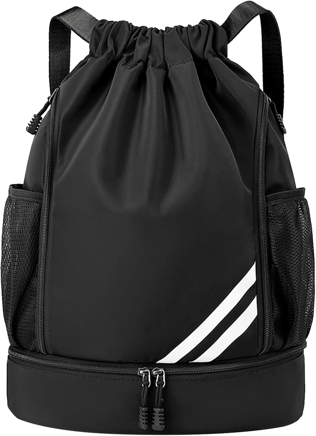 Gym Bag for Boys Women Men Children Sports Bag Sports Backpack Sports Bag with Drawstring Shoe Compartment Swimming Backpack Basketball Bag Backpack Sports Football Bag Waterproof – Bild 2