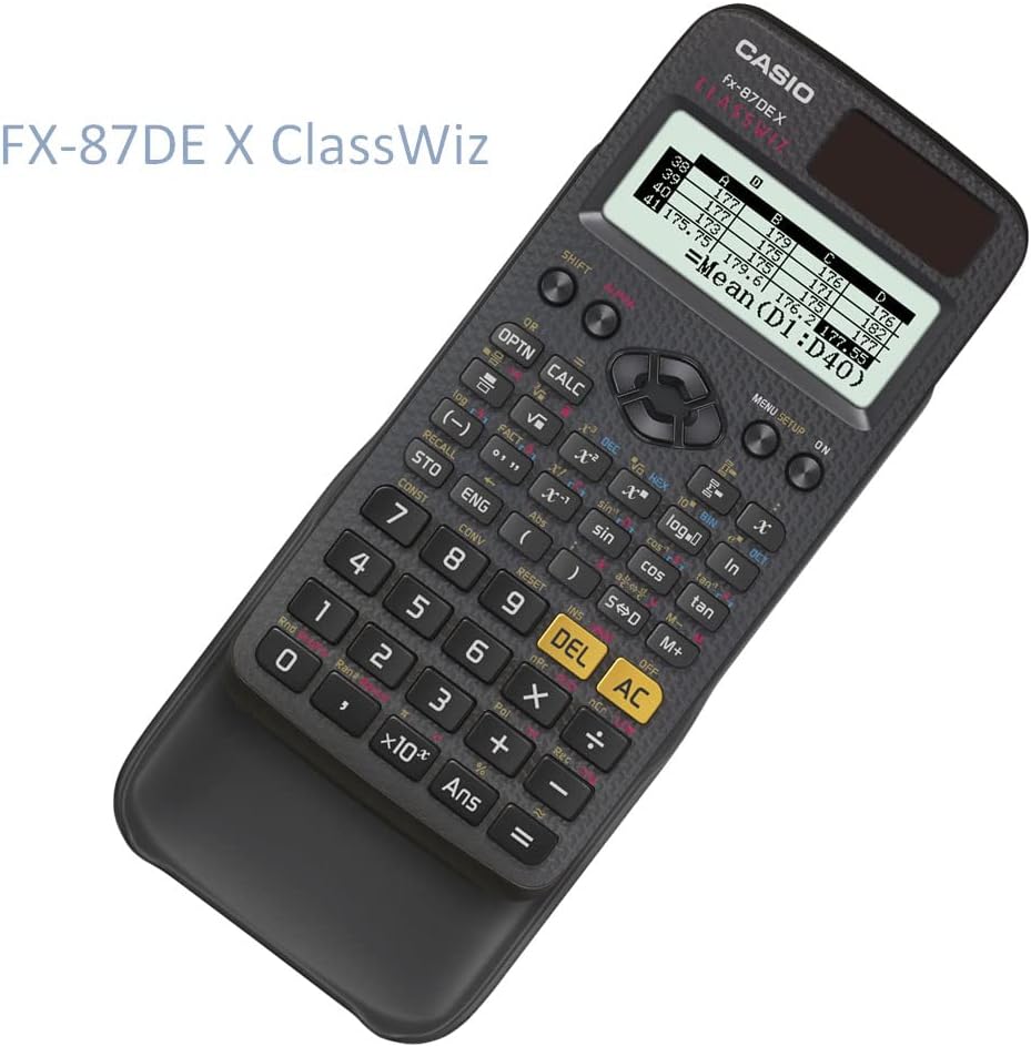 Casio FX-87DE Plus Scientific Calculator, Black – Bild 2