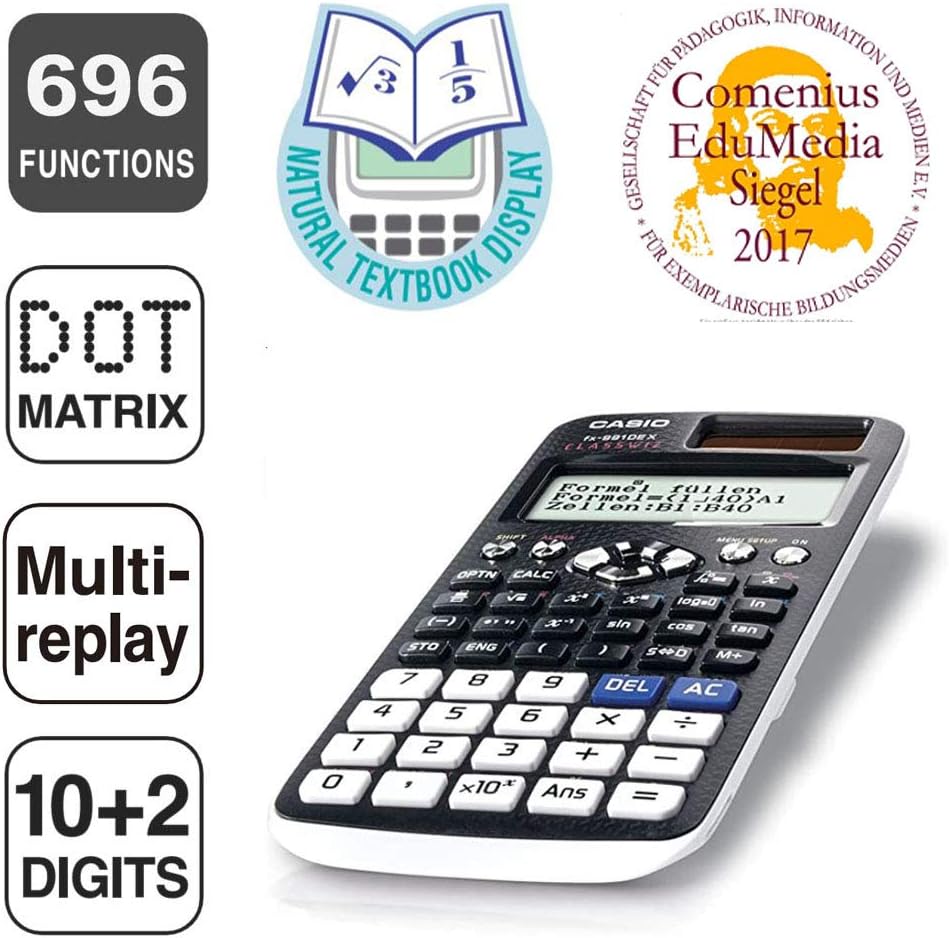 Casio FX-991DE X ClassWiz Scientific Calculator with Natural Display – Bild 2