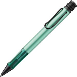 Lamy AL-star Mint Ballpoint Pen – Lightweight Ballpoint Pen with Transparent, Ergonomic Handle and Aluminium Casing – Includes Large Refill M 16 in Black