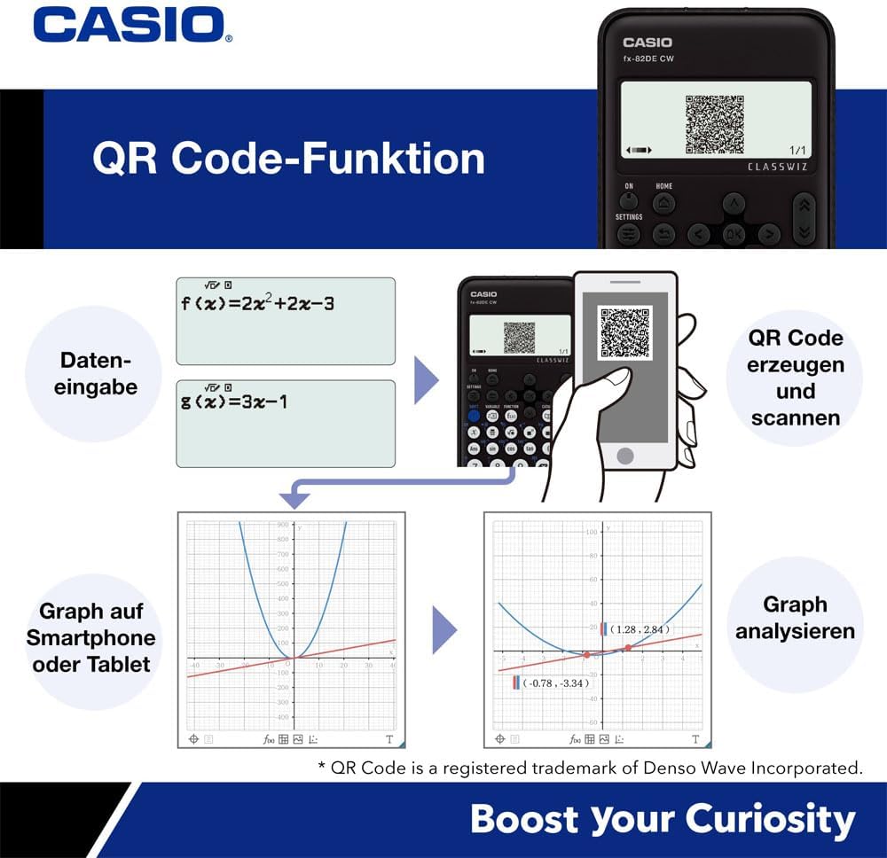 Casio FX-810DE CW ClassWiz Technical and Scientific Calculator – Bild 5