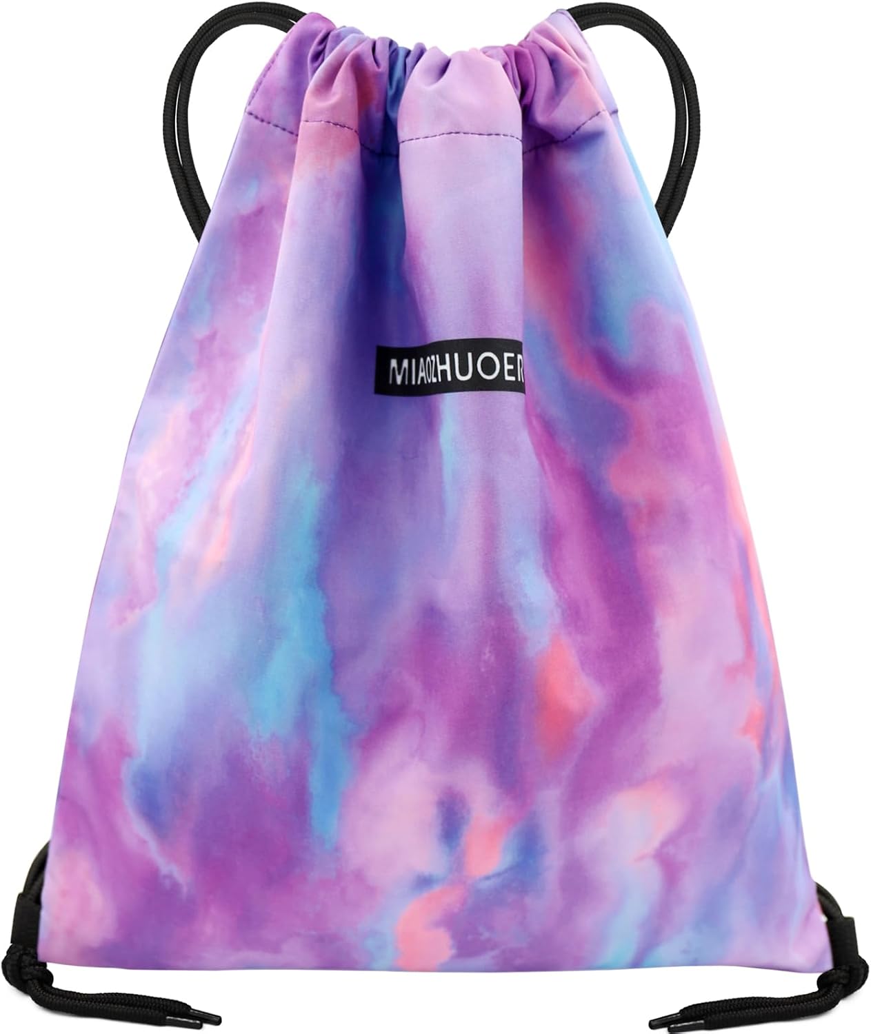 Gym Bag with Drawstring, Drawstring Bag, Sports Backpack, Small Gym Bag, Foldable, Drawstring Gym Bag, Sports Bag, Daypack with Zip, Inner Pocket for Women