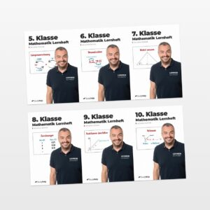 Mathe 5. bis 10. Klasse Lernhefte Set: StudyHelp und Lehrer Schmidt (Mathe mit Lehrer Schmidt: inklusive Lernvideos)