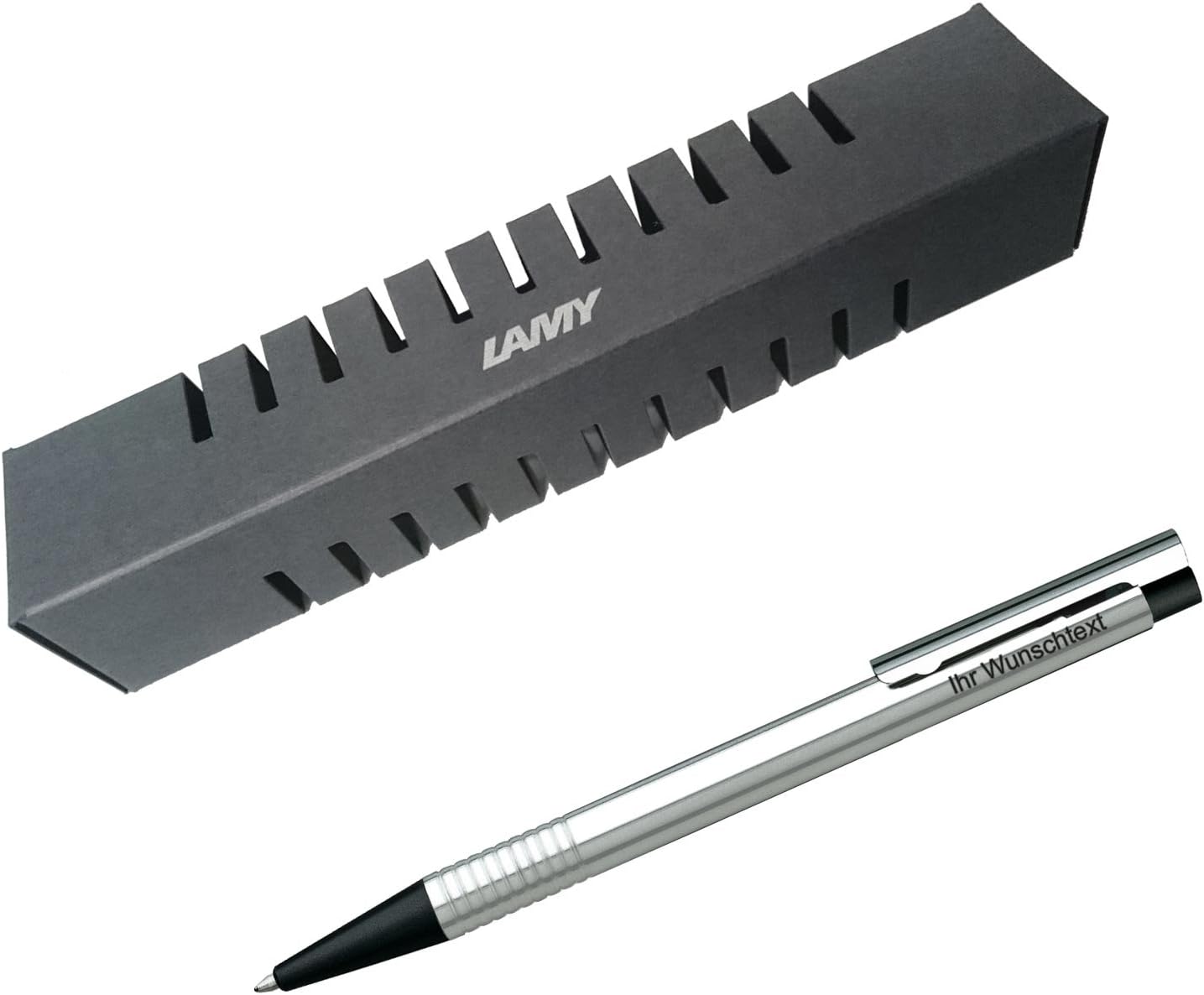 Lamy Ballpoint Pen, Logo Matt Model 205, Colour Black incl. Laser Engraving