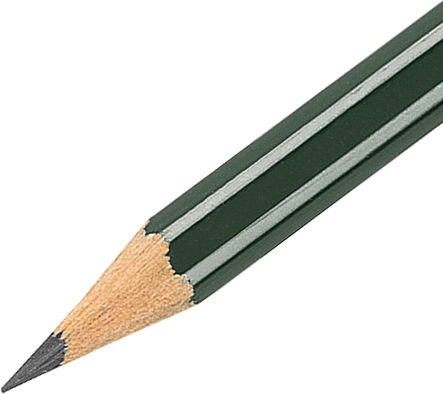 Linex Classic HB WP100 Pencils, Pack of 6, Green – Bild 4