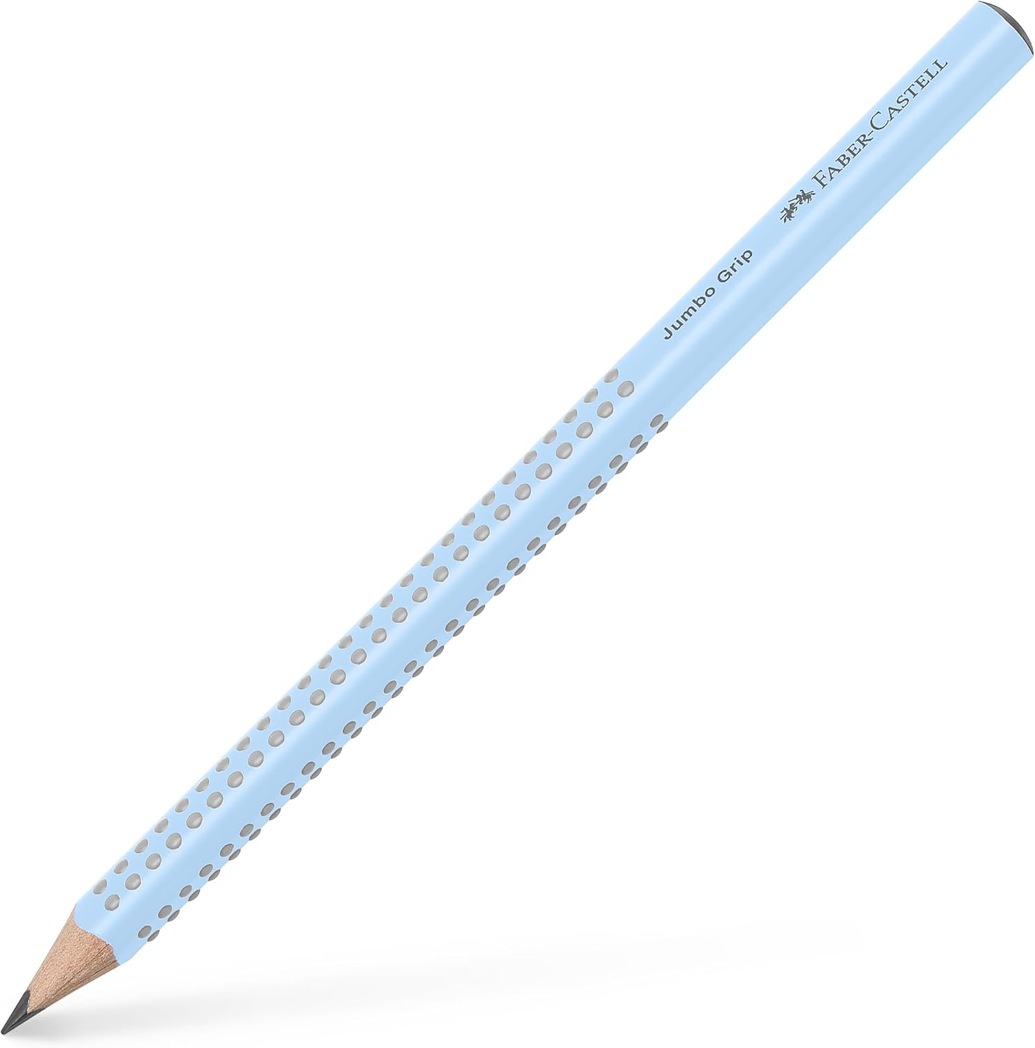 Faber-Castell 580084 Pencils Set Sky Blue 3-Piece with Jumbo Pencil B, Sharpener and Eraser – Bild 2
