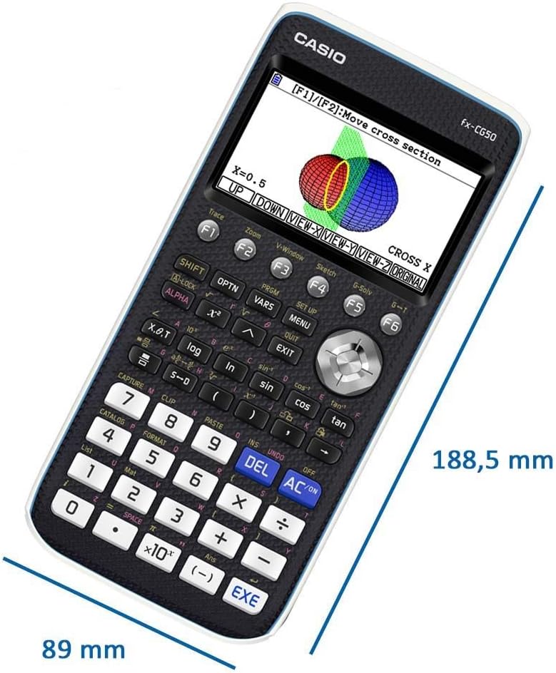 Casio FX-CG50 Graphic Calculator with High Resolution Colour Display – Bild 3