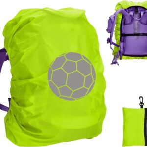 Children’s Rain Cover School Bag, Waterproof Reflective Backpack Rain Cover with Reflectors, Compatible with Ergobag, Scout, Step by Step, McNeill, DerDieDas, coocazoo
