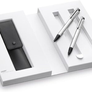 Lamy Logo Matt Ballpoint Pen Gift-Set + Pencil 105/205 Incl, Laser-Engraving
