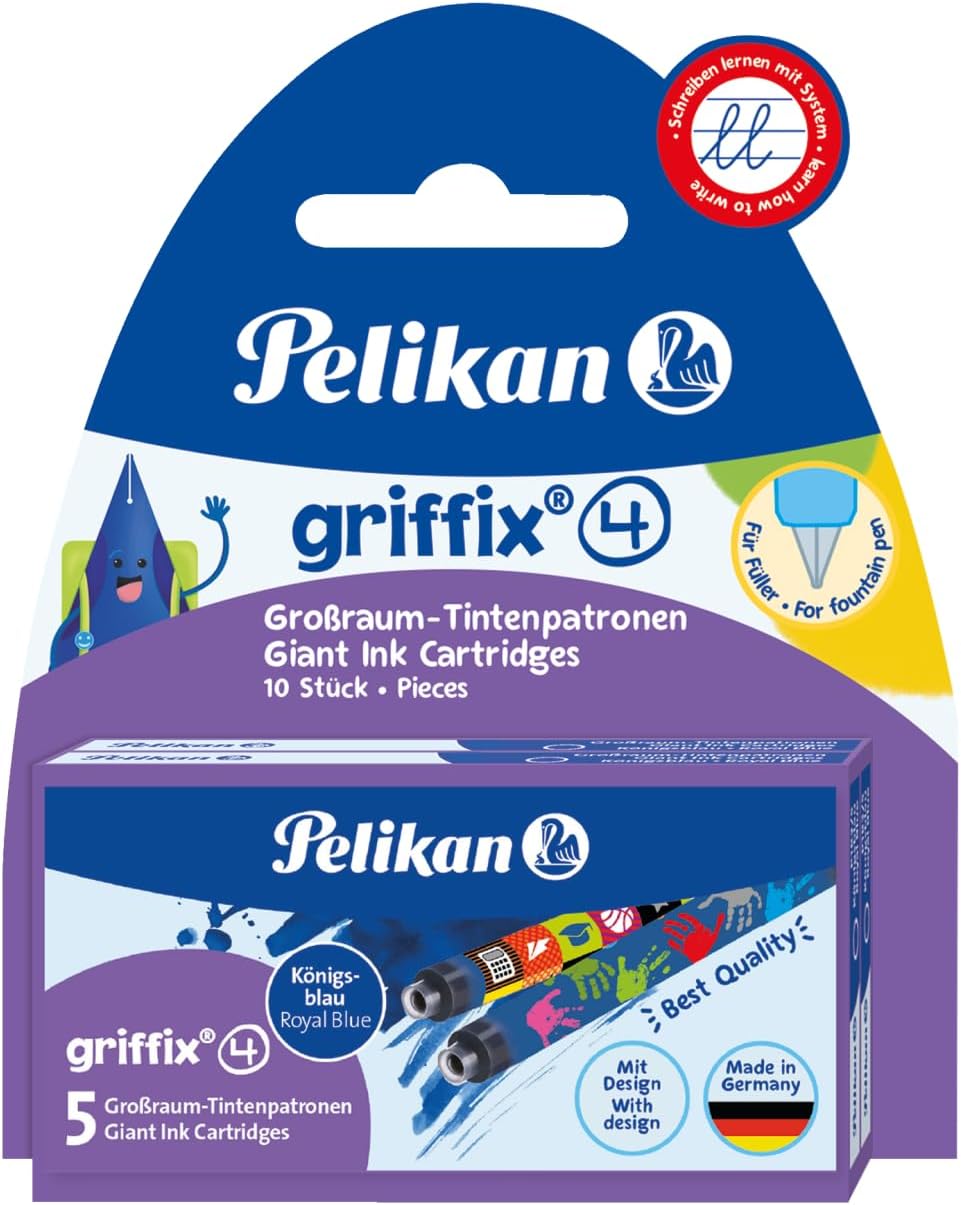 Pelikan Griffix Fountain Pen Refill Cartridges with Folding Box