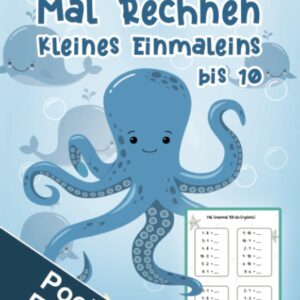 Mathe Training 3 Pocket Edition - Mal Nehmen, kleines Einmaleins 0 bis 10: Erstes Rechnen, Rechentraining Übungsheft Mathematik für die 3. Klasse, ... Grundschule Pocket Edition, Band 3)