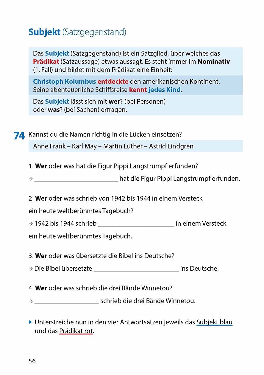 Grammatik 5. - 7. Klasse. – Bild 7