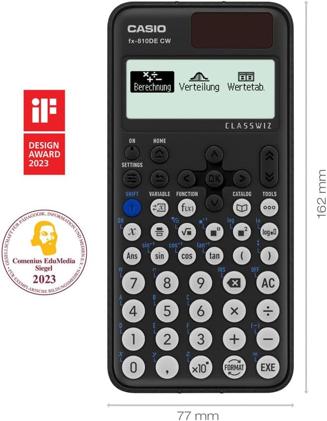 Casio FX-810DE CW ClassWiz Technical and Scientific Calculator – Bild 3