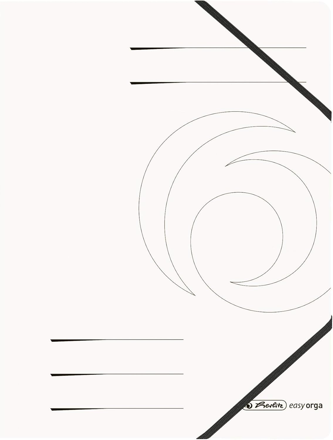 Herlitz 11166816 A4 Colorspan Elastic Folder, 355g/qm - Assorted Colours (Pack of 10) – Bild 5