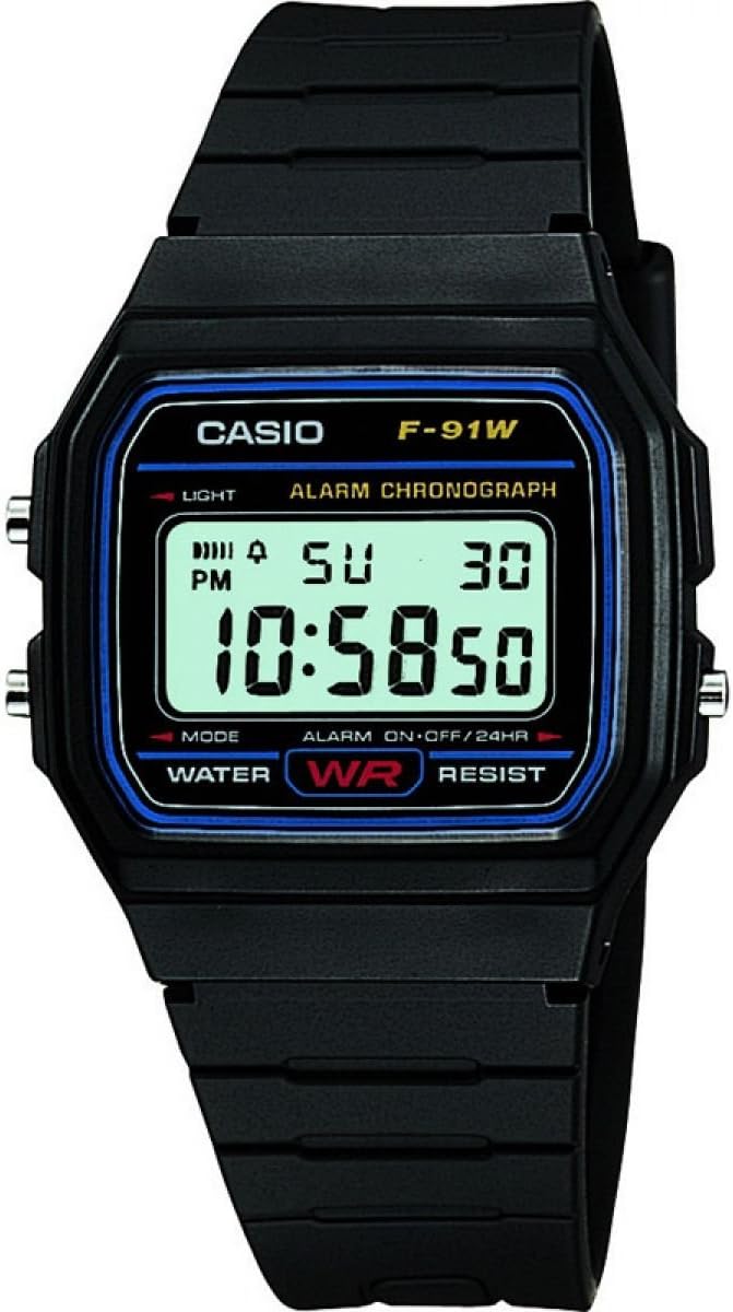 Casio Collection F-91W Unisex Digital Watch
