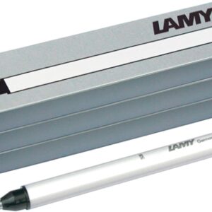 LAMY T11 Rollerball Pen Cartridges Set of 3 with Large Ink Supply and Stainless Steel Tip in Blue (Erasable) for Cartridge Roller Ball Model 311 Lamy Balloon – 9 Refills