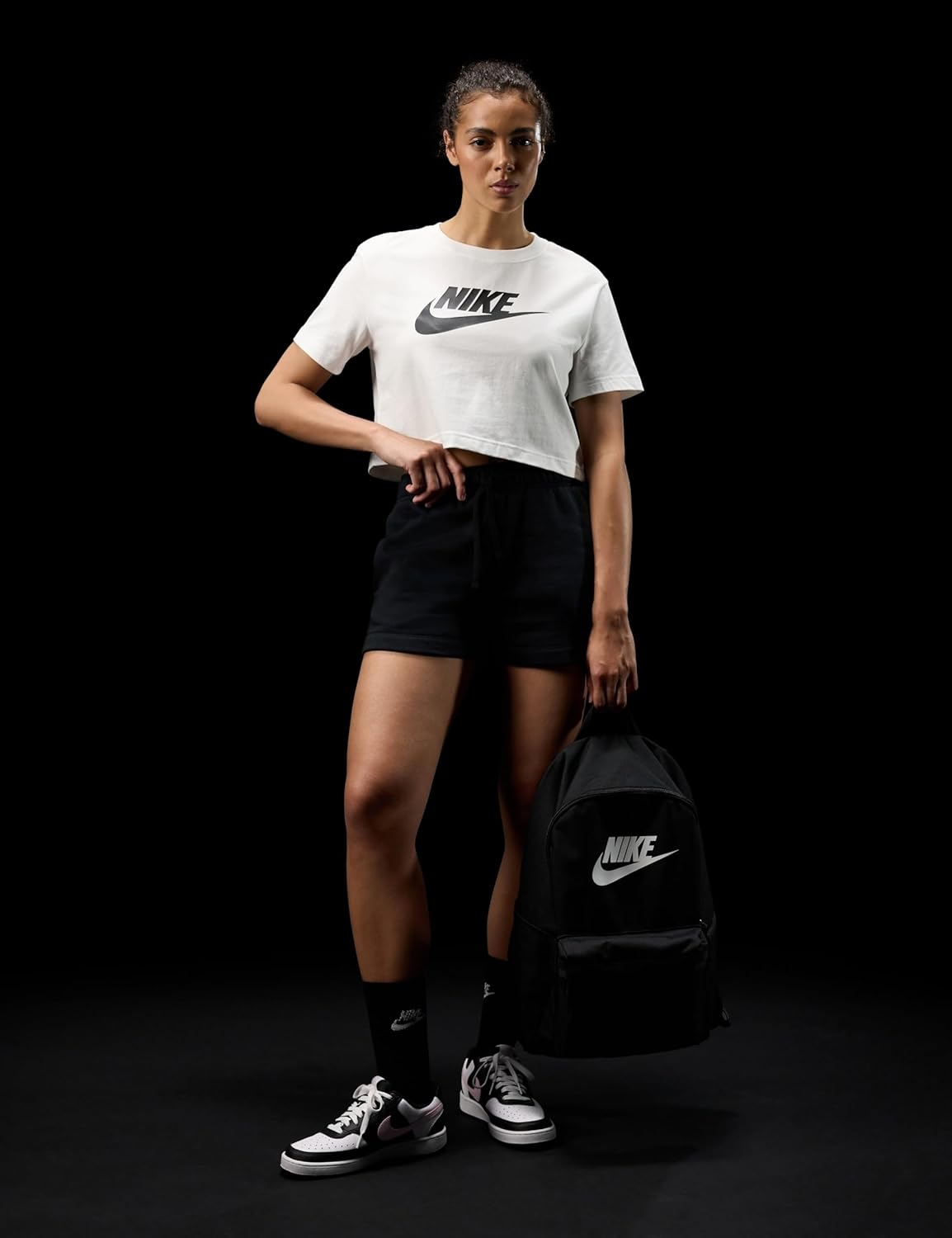 Nike Heritage Backpack 2.0, Black, White, One Size – Bild 5
