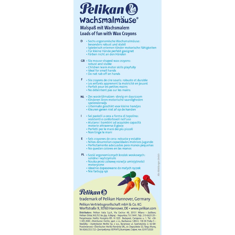 Pelikan Wax Mice, Folding Box – Bild 6