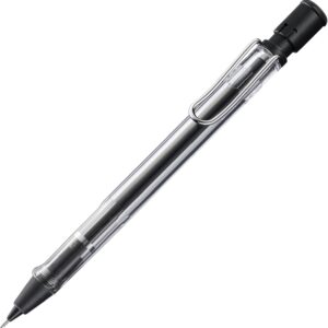 Lamy Vista Mechanical Pencil 112, Pencil in a Transparent Version with Eraser Tip, with 0.5 mm Fine Lead (Lamy M 41)