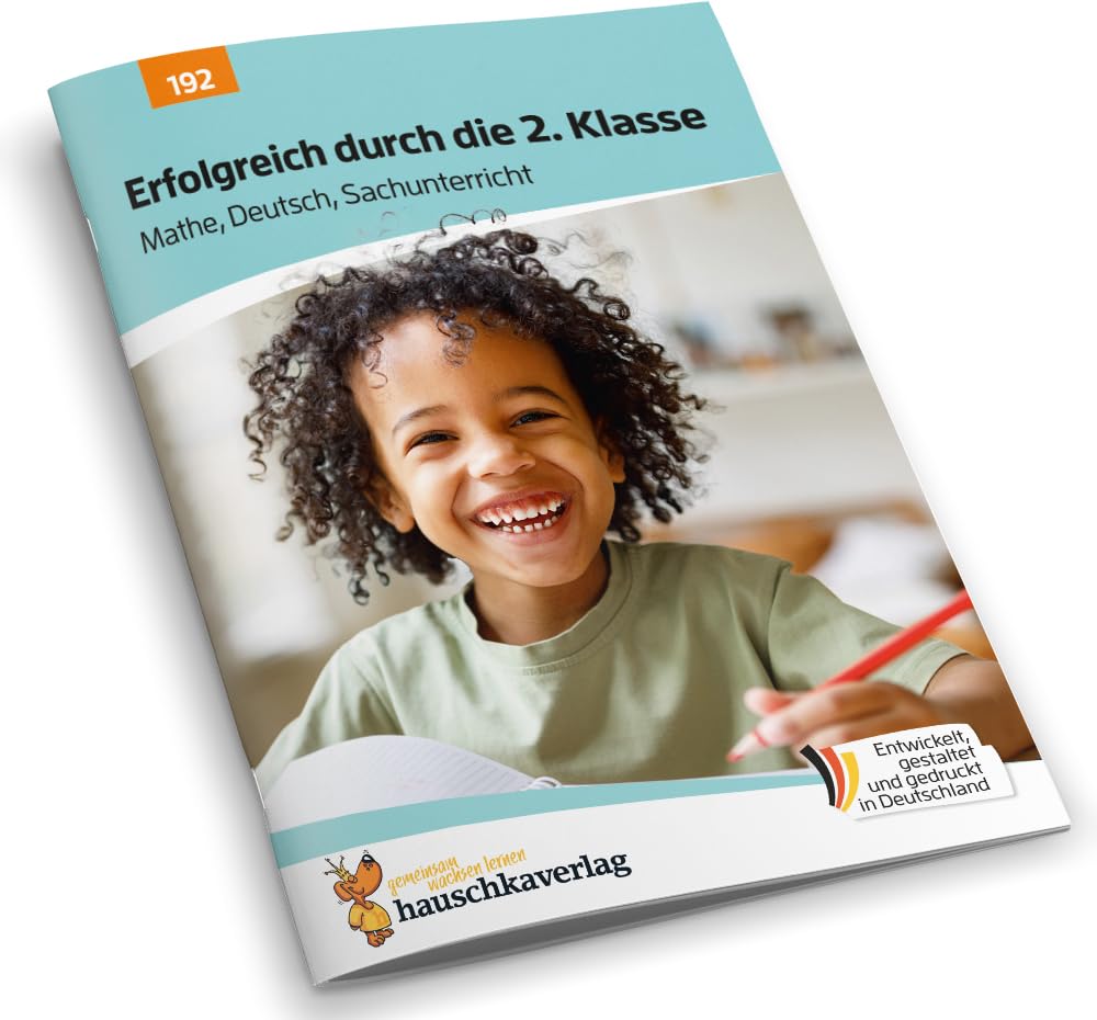 Erfolgreich durch die 2. Klasse – Mathe, Deutsch, Sachunterricht: Übungsheft 2. Klasse komplett - Lesen, Rechtschreiben, Grammatik, Rechnen, Einmaleins (Lernhefte für das gesamte Schuljahr, Band 192) – Bild 2