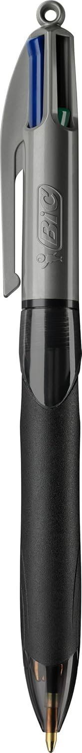 BiC 4 Colour Grip Pro Medium Ballpoint Pen (Box of 12) – Bild 3