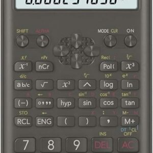 Casio FX-82MS-2 Scientific calculator, battery operated, gray