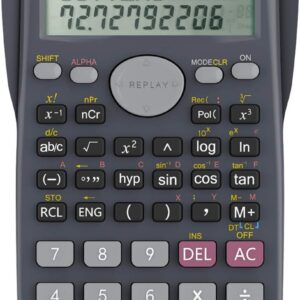 Helect Two-line scientific calculator, suitable for school and work.