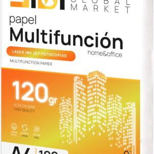 A4 Paper 120g Printer Paper A4 Pack for School, Work or Home Use, A4 Sheets for Copier and Multipurpose, A4 Paper Extra White – SIDI (100 h, 120 g)
