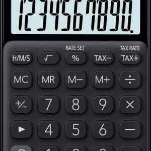 Casio SL-310UC-BU Calculator, 10 Digits, Blue